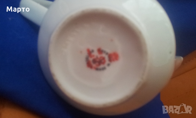 Порцеланова кана с капаче за чай или мляко, снимка 6 - Други - 36065114