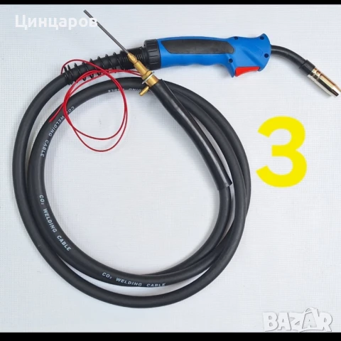 Шланг телоподаващ Миг-Маг, евроконектор, директно, гъвкава глава, видове, снимка 4 - Други машини и части - 50570711