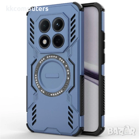 Butterfly Armor Магнитен Калъф за Xiaomi Redmi Note 15 Pro 5G - PC+TPU, Вентилация, 5 цвята, снимка 2 - Резервни части за телефони - 53779897