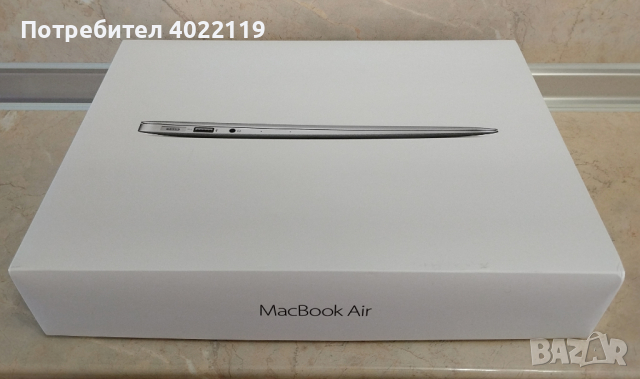 MacBook Air 13,3 инча (А1466) - пълен комплект (като нов), снимка 7 - Лаптопи за дома - 44820602