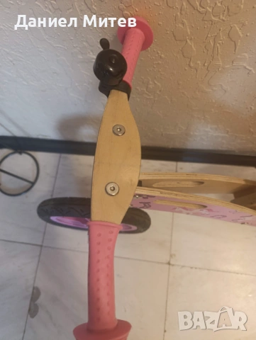  Детско баланс колело BYOX woody pink , снимка 4 - Велосипеди - 53485447