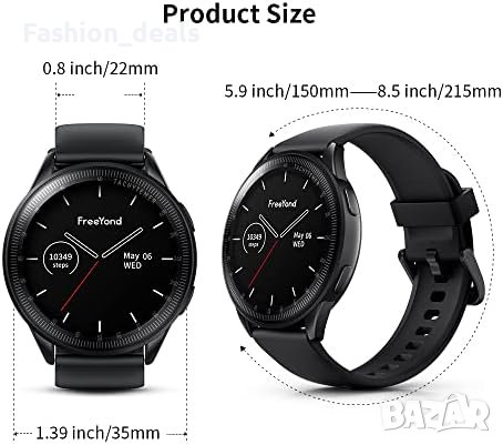 Нов Смарт часовник със сензорен екран за фитнес тракер/Спорт Подарък , снимка 9 - Смарт гривни - 41593855