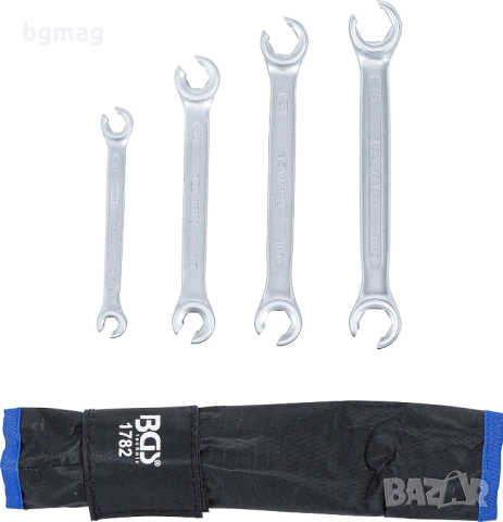 BGS 1782 комплект тръбни ключове, с 15° профил,инчови размери,5 , снимка 3 - Гедорета - 51897612