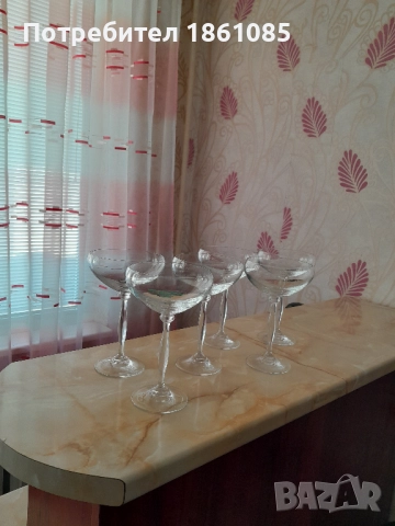 Елегантни чаши за десерт или коктейл, снимка 8 - Чаши - 52026570