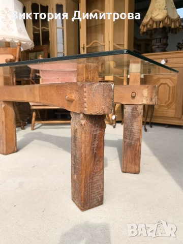 Арт Холна маса Рустик, снимка 4 - Маси - 53739536