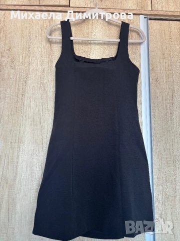 Черна рокля Shein, снимка 2 - Рокли - 53755227