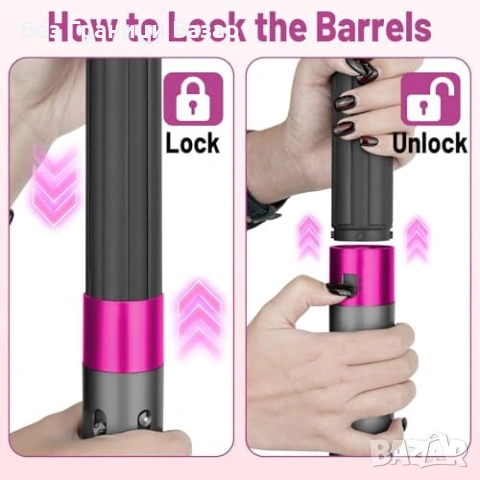 Нова 40mm приставка за Dyson Airwrap HS01 HS05 HS08 дълги къдрици коса, снимка 7 - Други - 53567208