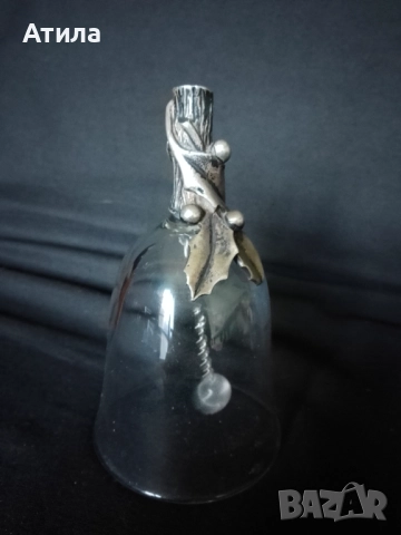 сребърно звънче, снимка 3 - Декорация за дома - 52885532