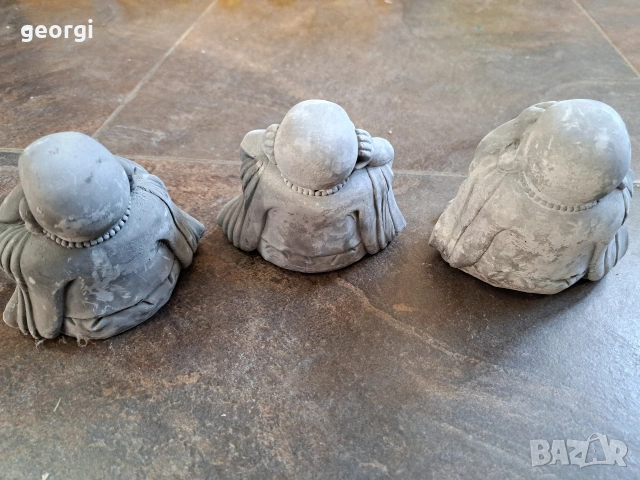 три статуетки на Буда Не знам, не чух, не видях 32/2, снимка 5 - Статуетки - 53072379