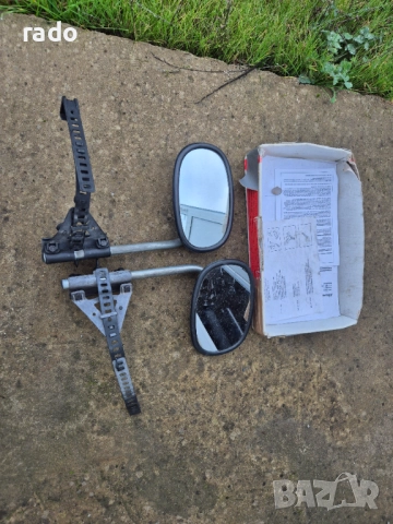 Допълнителни Огледала За Теглене На Каравана Два Броя, снимка 3 - Аксесоари и консумативи - 51946005