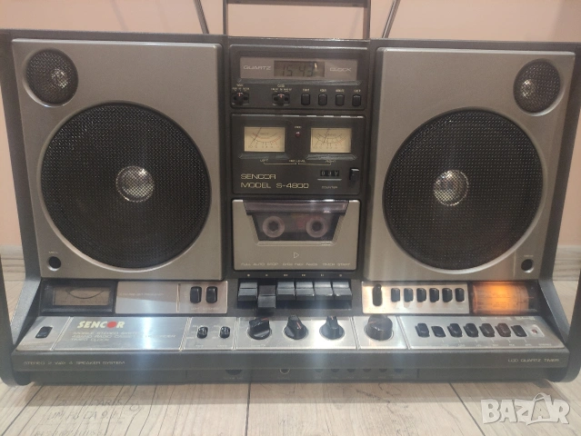 Продавам касетофон Sencor S-4800, снимка 3 - Радиокасетофони, транзистори - 53123589