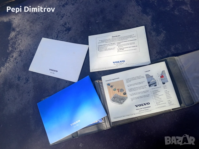 Оригинални книжки  с упътвания Волво с 60 VOLVO S60 