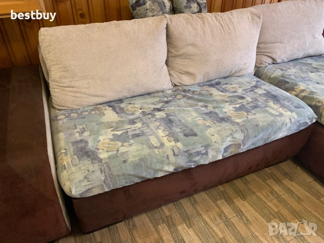 Голям диван с функция сън, снимка 3 - Дивани и мека мебел - 51961720