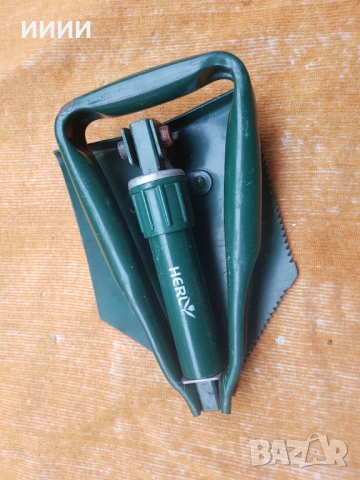 Сгъваема лопата мотика с трион, снимка 4 - Екипировка - 53386661