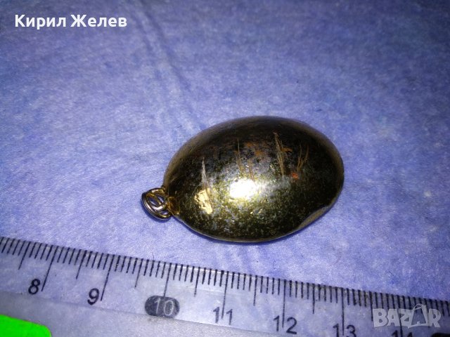 ЗЛАТИСТА МАСИВНА БРОНЗОВА с ЕМАЙЛ и ИСКРЯЩИ ФАСЕТИРАНИ КРИСТАЛИ АРТ ВИСУЛКА МЕДАЛЬОН с ГУЩЕРЧЕ 37006, снимка 13 - Колиета, медальони, синджири - 40684980