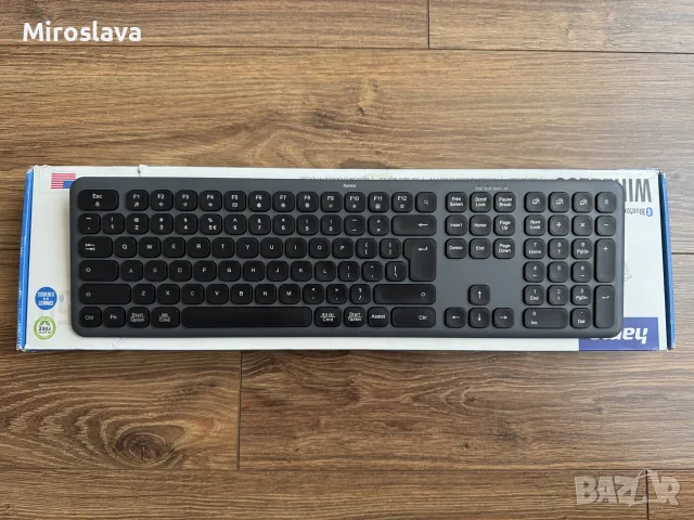 Wireless keyboard and mouse set HAMA, снимка 3 - Клавиатури и мишки - 55808809