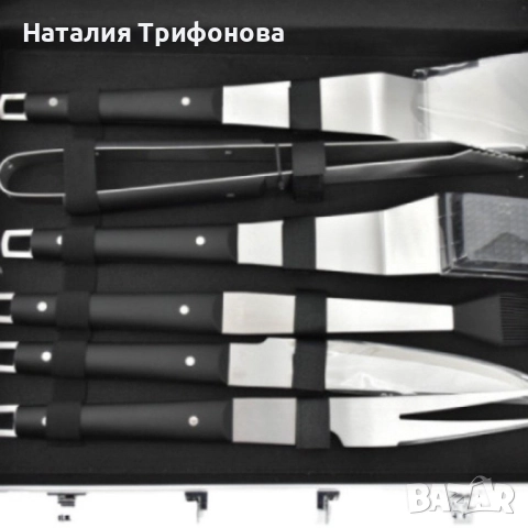 Комплект за барбекю 6 в 1 – всичко необходимо за перфектна скара + подарък ръкавици, снимка 4 - Барбекюта - 51769495