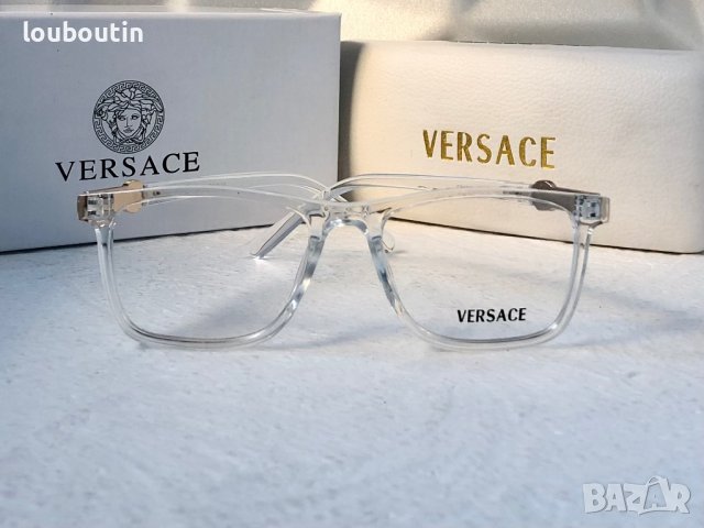Versace диоптрични рамки.прозрачни слънчеви,очила за компютър, снимка 6 - Слънчеви и диоптрични очила - 41839872