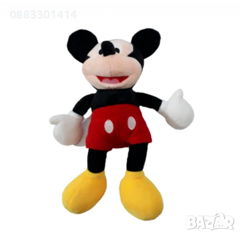 Мики Маус 50см Плюшена играчка , снимка 2 - Плюшени играчки - 51043235
