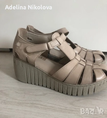 Дамски сандали естествена кожа, снимка 6 - Сандали - 50563153