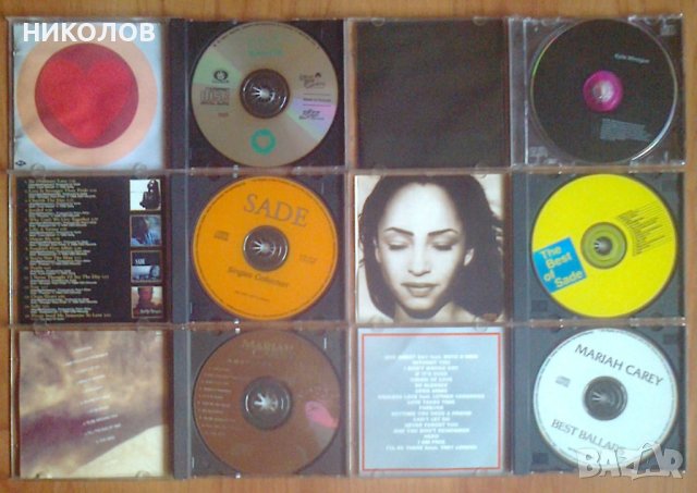 SADE / Kylie Minogue / Mariah Carey / , снимка 2 - CD дискове - 41918157
