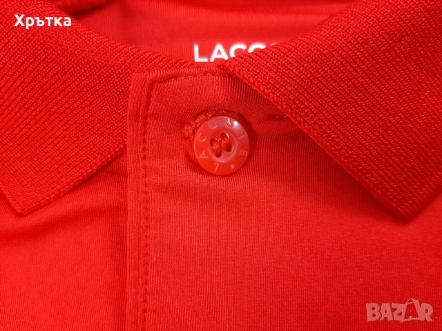 Lacoste x Djokovic - Оригинална мъжка тениска с яка размер L, снимка 12 - Тениски - 50581150
