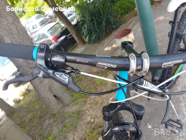 Дамски МТВ велосипед, хидравлични спирачки WINORA, размер М, снимка 3 - Велосипеди - 50696523