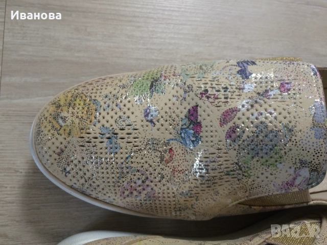 Цветни,меки и удобни обувки №38., снимка 5 - Дамски ежедневни обувки - 51541737