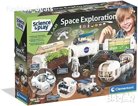 Нова Clementoni Научна играчка Изследване космос Деца 7 години Подарък Коледа