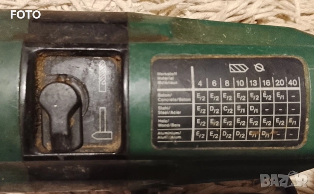 BOSCH CSB750-2E, снимка 4 - Перфоратори - 53713940