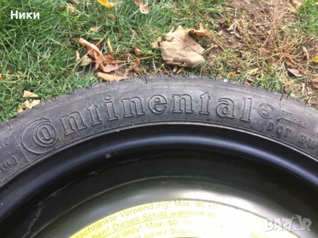 резервна гума 4Х100 мм, 14 цола., снимка 5 - Гуми и джанти - 47723845