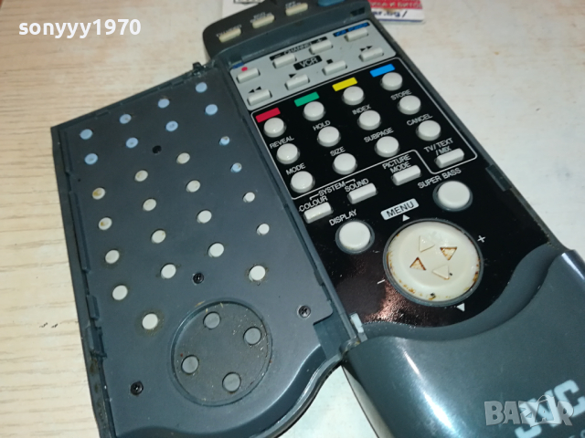 JVC RM-C891 TV/VCR REMOTE-ВНОС SWISS 0303241252, снимка 6 - Дистанционни - 44583647
