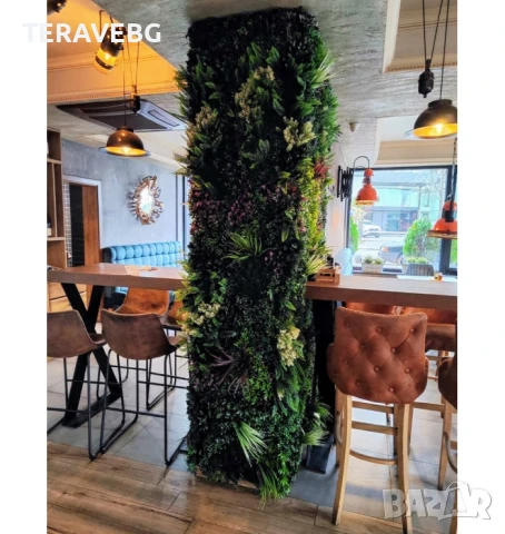 Изкуствени зелени стени , снимка 10 - Декорация за дома - 50801465