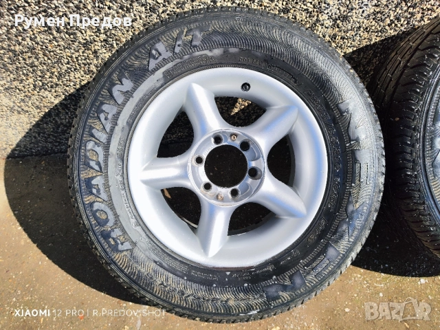 Джанти 16 Oz 6x139.7, снимка 5 - Гуми и джанти - 52510380