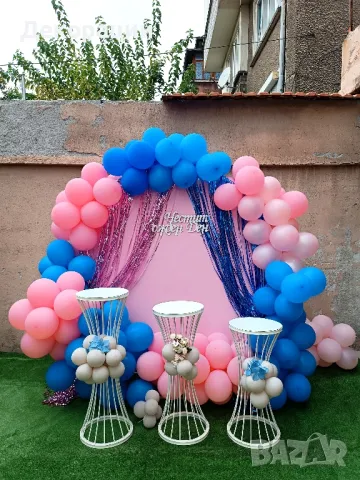 украса са коледен банкет,фирмено парти, рожден ден, Юбилей, кръщене , снимка 4 - Декорация - 43144954