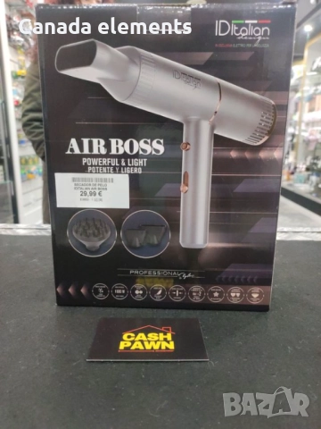 Професионален ултра лек AIR Boss сешоар 1600w, снимка 2 - Сешоари - 52346659