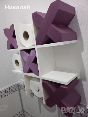 Поставка за тоалетна хартия Морски шах, снимка 2 - Декорация за дома - 36519834