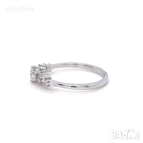 Златен дамски пръстен с диамант 0,40Ct. чистота:SI размер:54 модел:42924-1, снимка 3 - Пръстени - 55824587