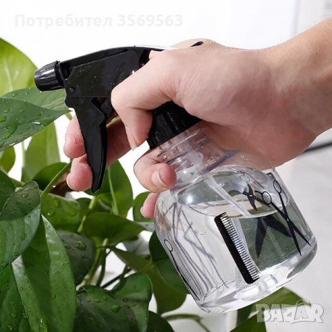 1бр 250 ml пластмасова бутилка - спрей за фризьорски салони, снимка 3 - Продукти за коса - 39071746