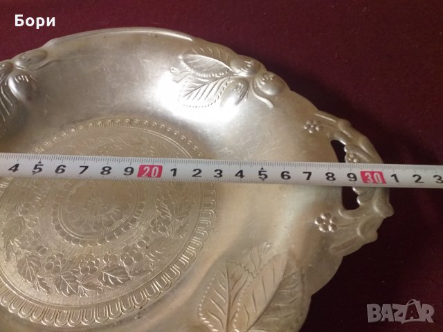 Стара руска алуминиева чиния, снимка 8 - Чинии - 34511424