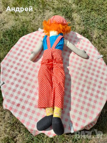 Стара кукла,клоун #6, снимка 5 - Антикварни и старинни предмети - 34063544