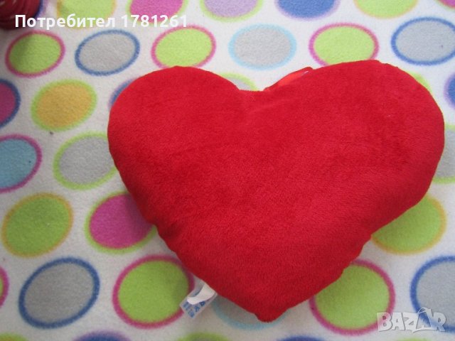 Плюшена играчка сърце, снимка 2 - Романтични подаръци - 44350855