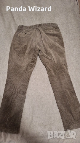 Мъжки кадифен панталон C&A Premium – 36/32, Regular Fit, снимка 2 - Панталони - 53660707