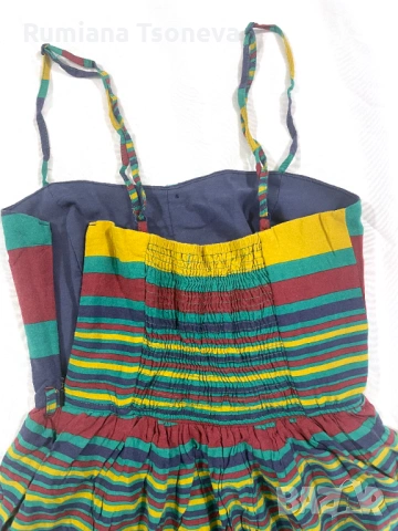 Лятна ролкя с хастар - размер XXS, снимка 4 - Рокли - 53665983