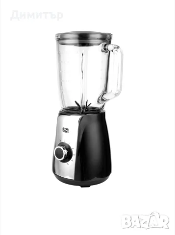 Блендер Star-Light BD-600BS, 600W, 1.5 л, 5 Скорости + Pulse, Черен/Инокс