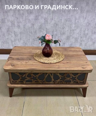 Разтегателна холна маса с метален механизъм, снимка 3 - Маси - 52567020