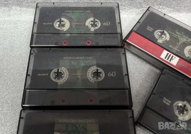 Аудио Касети Sony UX·S 60 и Sony UX·S 90 Super Chrome Class, снимка 2 - Аудио касети - 52622136