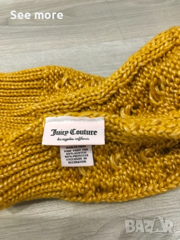 Juicy Couture шапка, снимка 6 - Шапки - 52182749