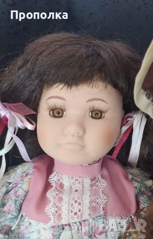 Порцеланова кукла - 40см, снимка 6 - Кукли - 53865277