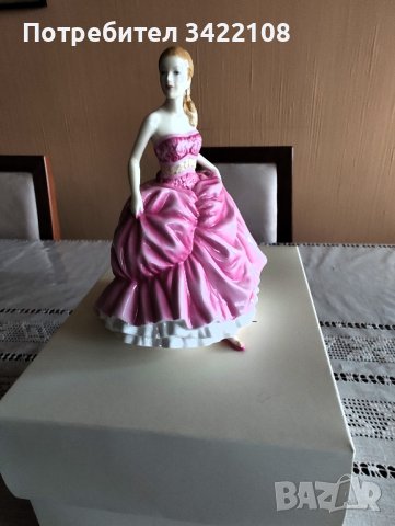 Порцеланова фигура/статуетка на Royal Doulton, Серия: Pretty Ladies, Фигура: Amelia HN5440, снимка 2 - Колекции - 42608414